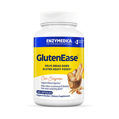 60 capsules Bottle of GlutenEase.