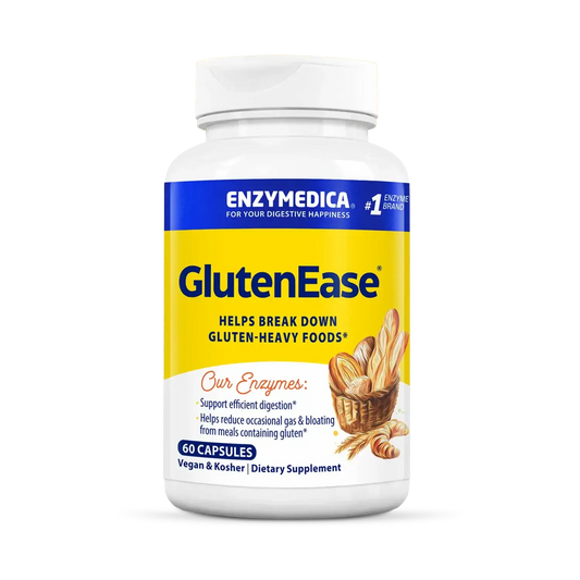 60 capsules Bottle of GlutenEase.