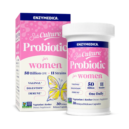 This image shows the bottle and carton of subculture women.